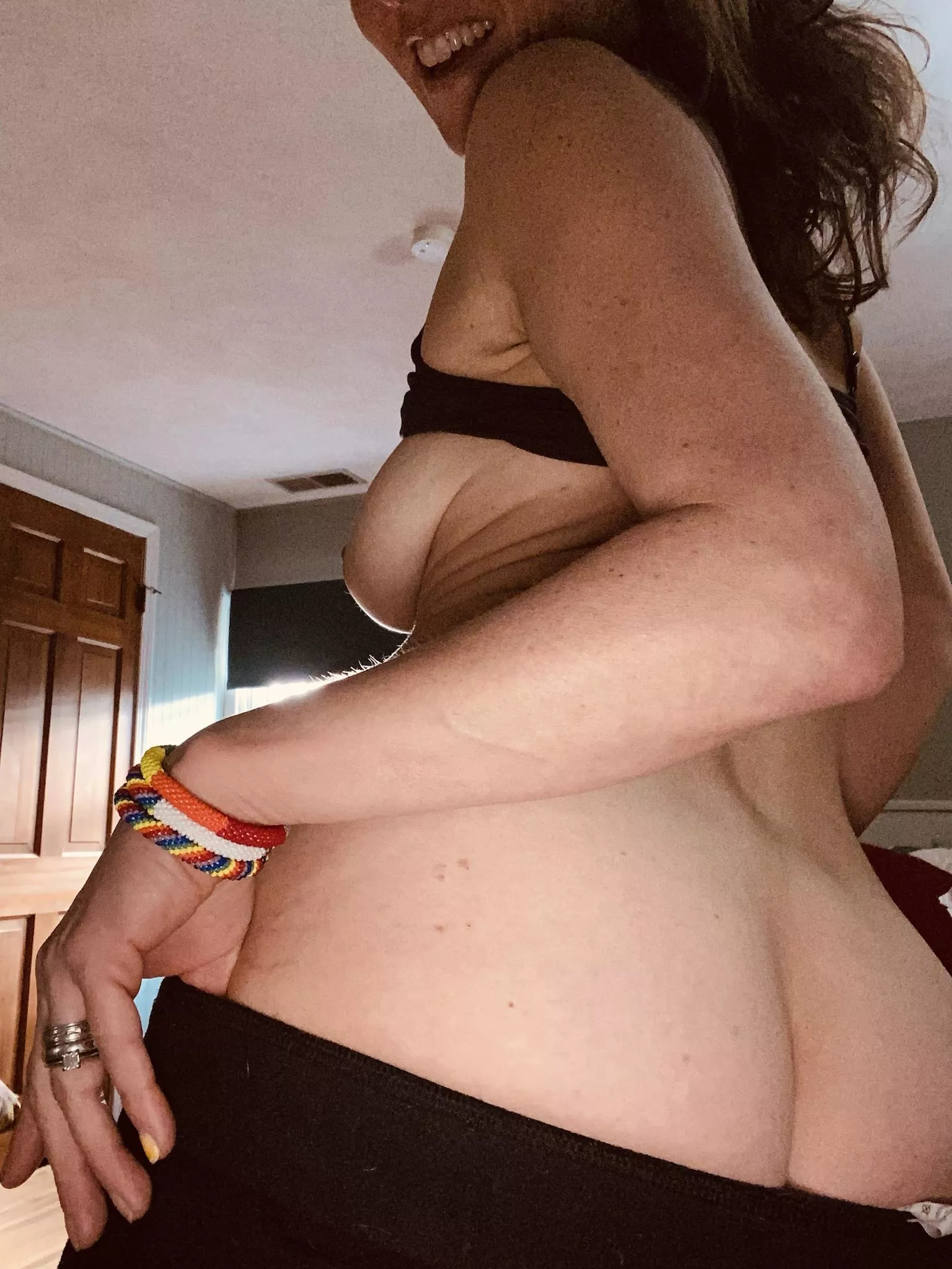 Stoked for date night smile ❤️ posted by SneakinSallie