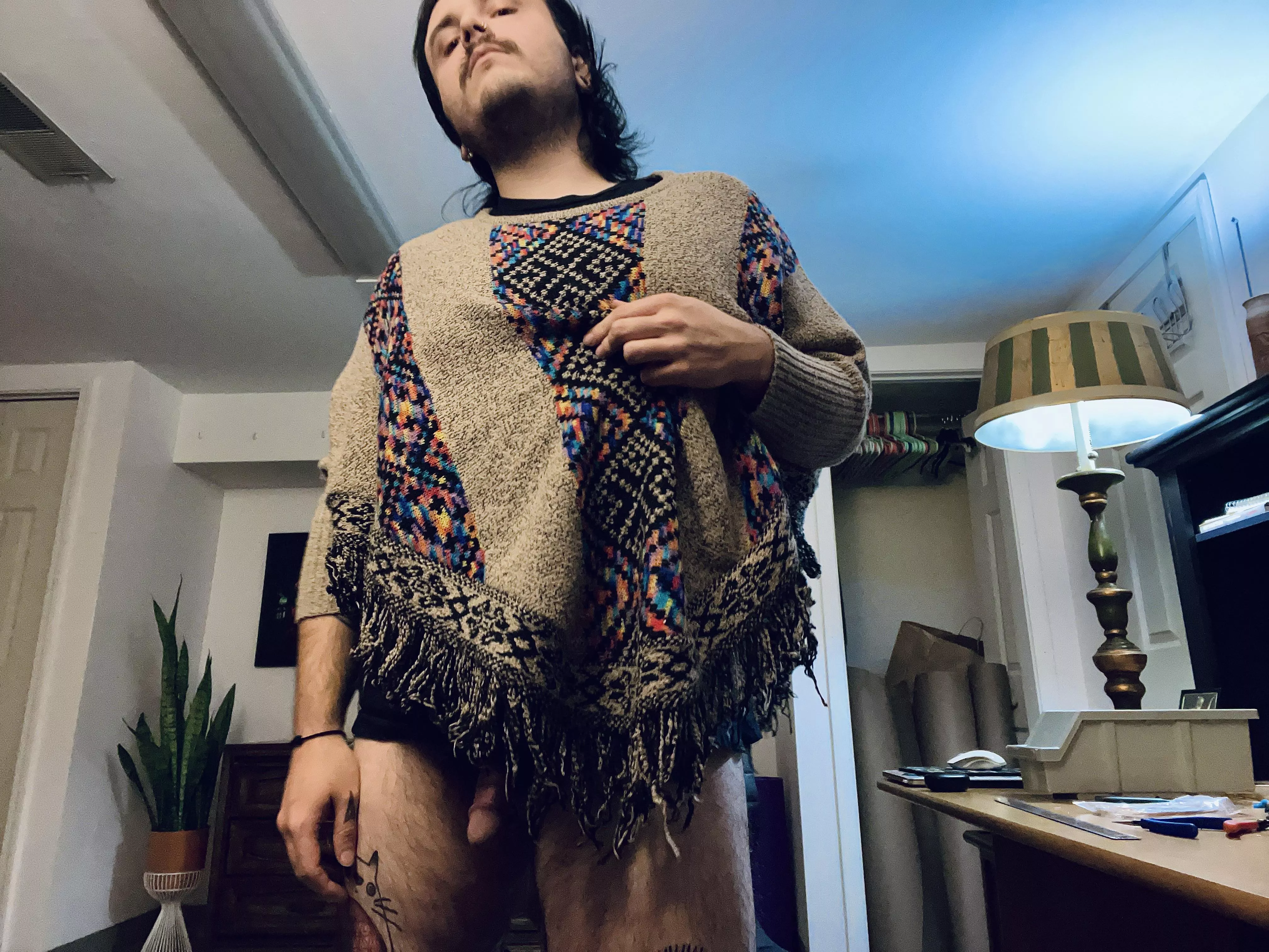 Stole this outfit from my partner 🤫 😉 posted by erodingshell