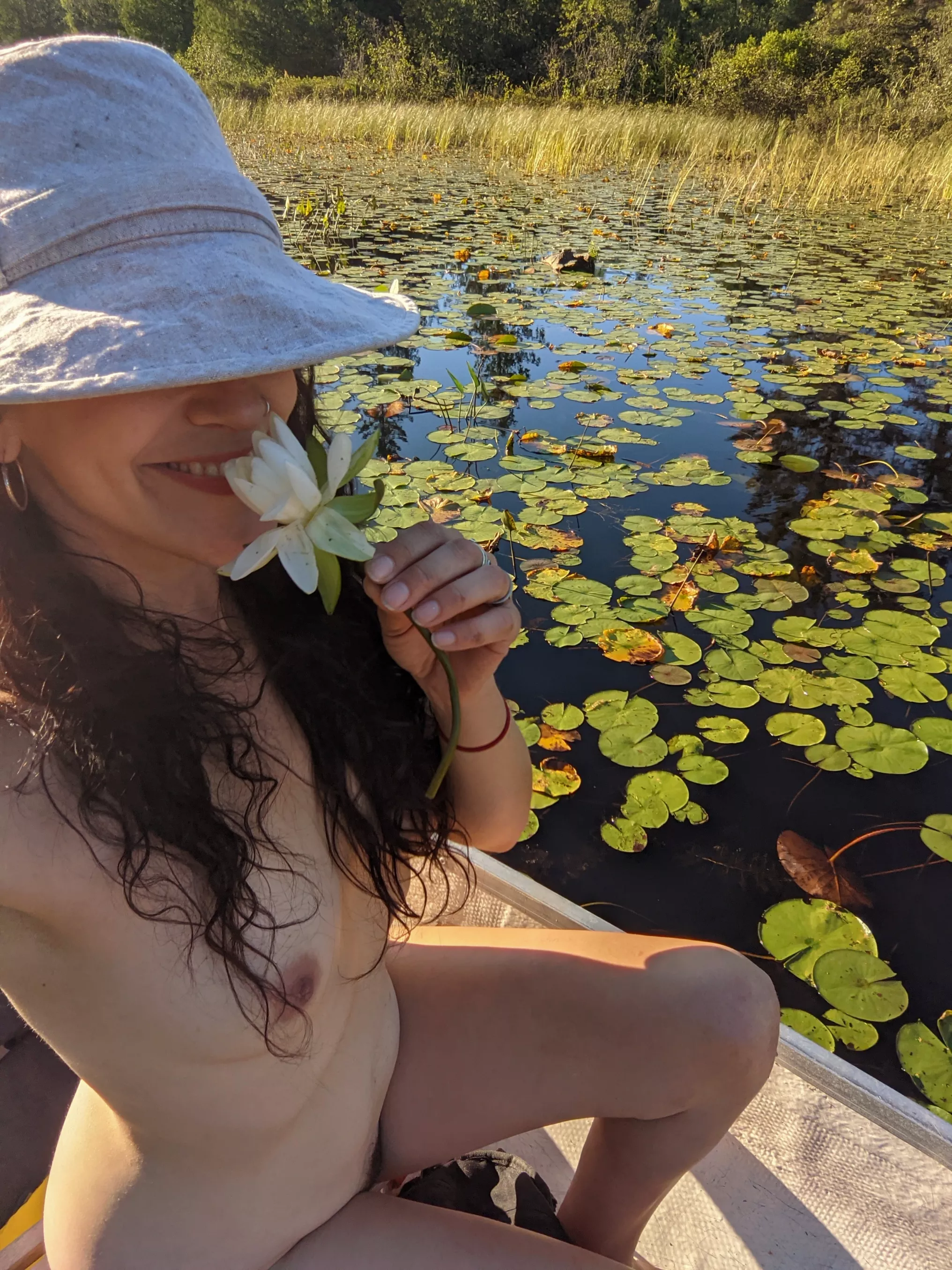 Stop and smell the lilies posted by DaddysCuriousKitty