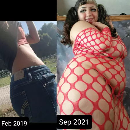 Stopped being ashamed of my kinks and started stuffing my face by korachubbsy