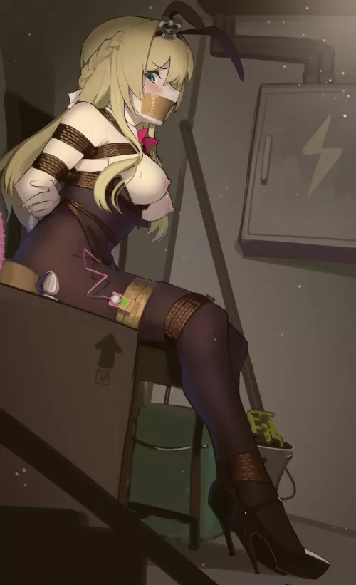 Stored away bunny by txxxposter