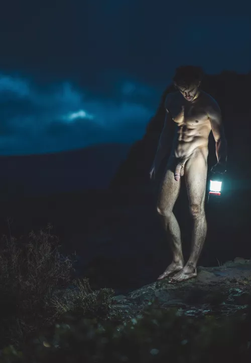 Stormy night alone in the woods by iwanttobeurman