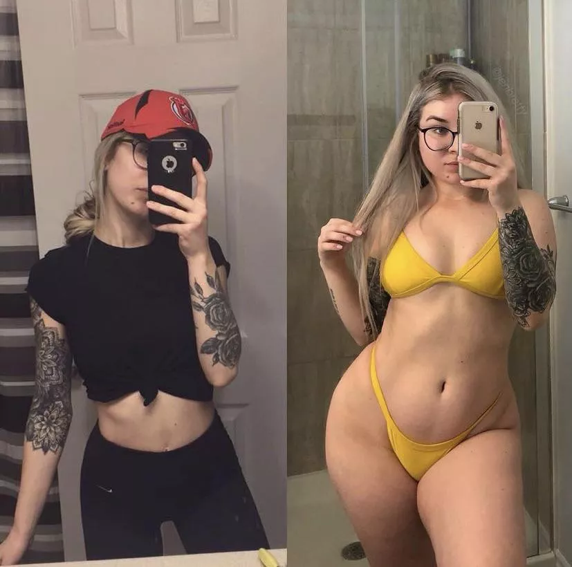 Straight to the thicc leagues posted by gorillabumper