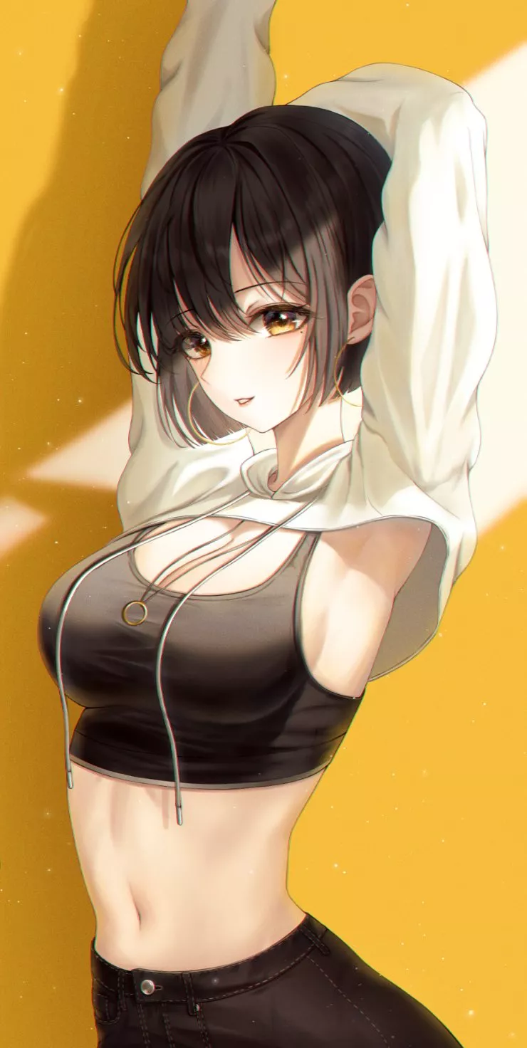 Stretching [Artist's Original] posted by CheetahSperm18