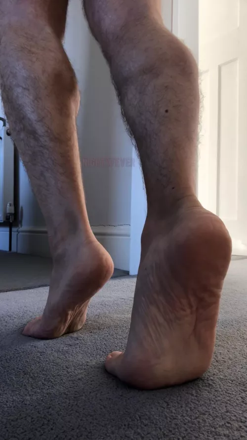 Stretching before I go to the gym… by NightxFever