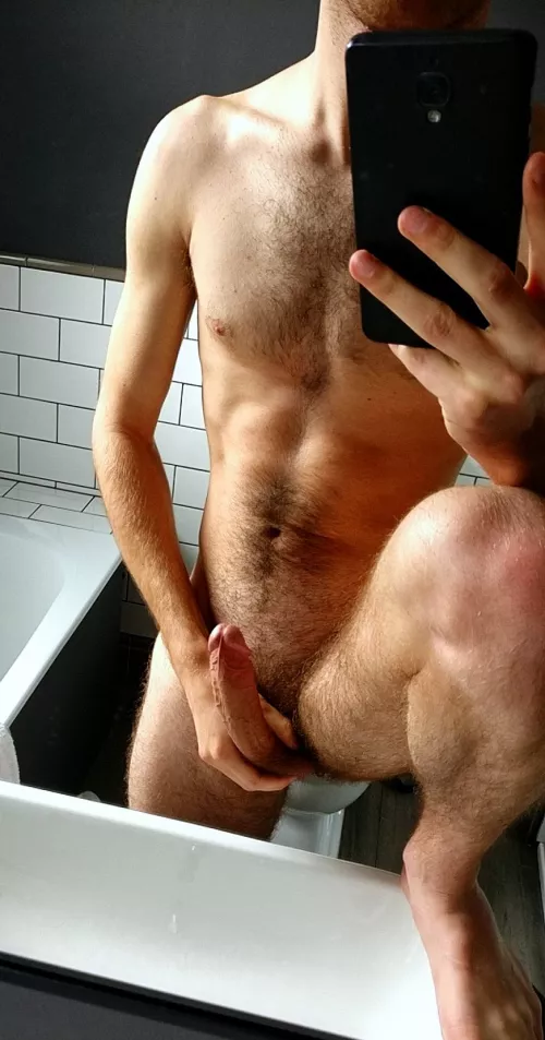 Stretching before my shower 😏 by Naughtycharlie1