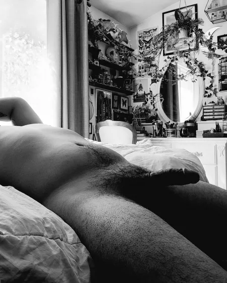 Stretching out my back in the morning is the best by The_C0ll3ct0r