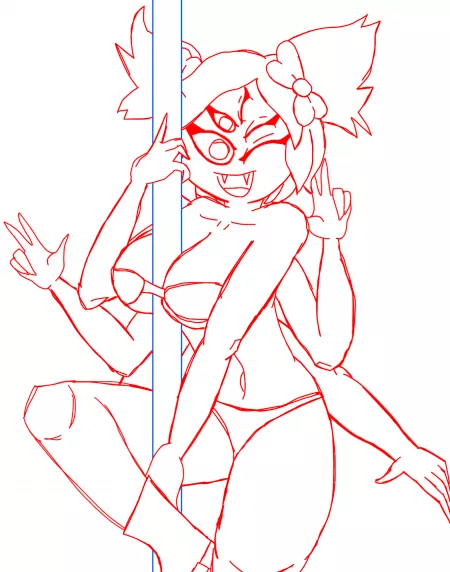 Stripper Muffet by [deleted]