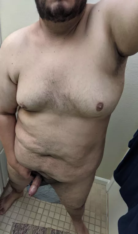 Stroking before a shower... Anyone want to help? PMs welcome! by hitchhikersthrowaway