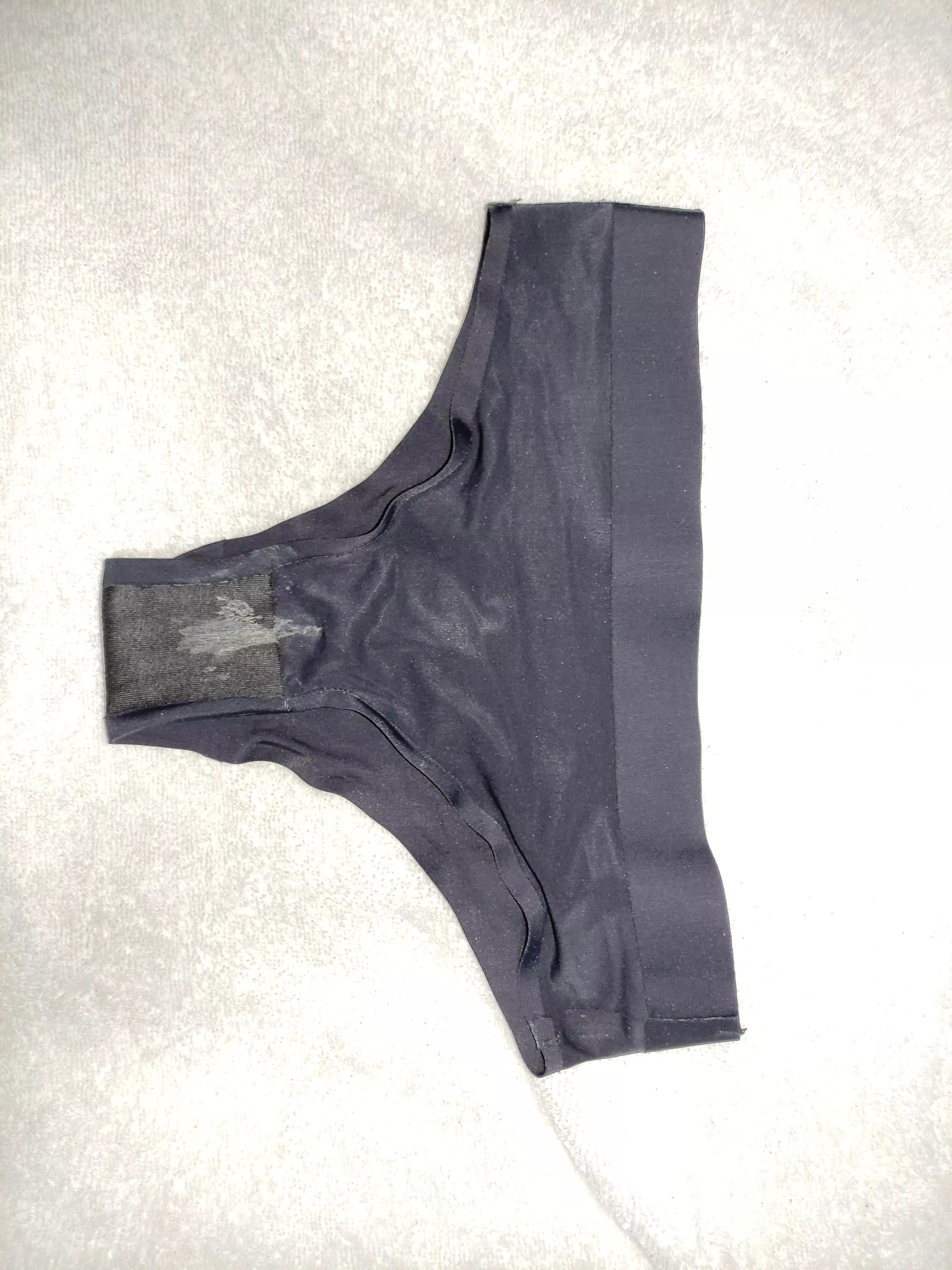 Stroking my dick with my sister's panties while she's in gym posted by Mission-Bid-1551