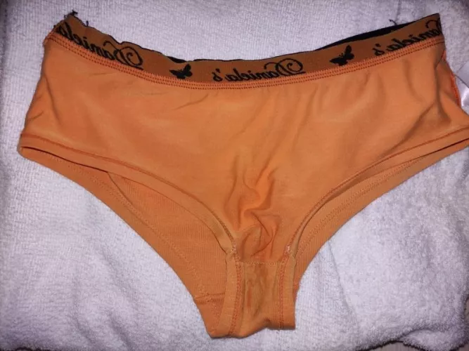 Stroking my dick with my sister's panties by Mission-Bid-1551