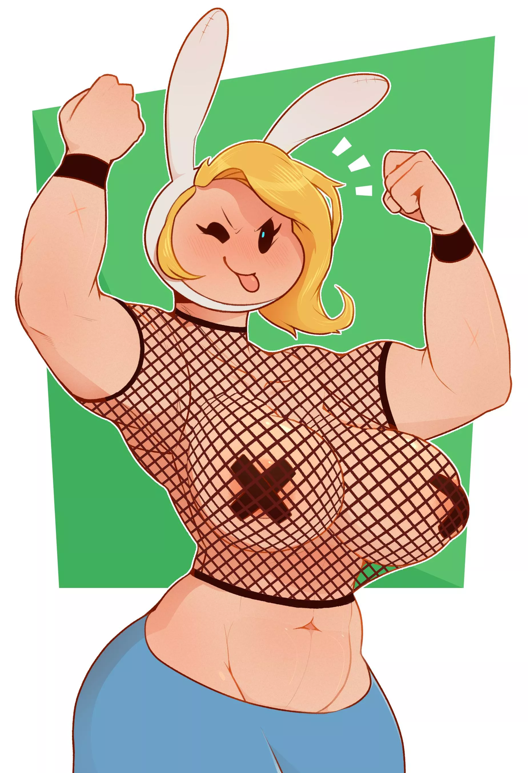 Strong Fionna posted by DabbleDraws