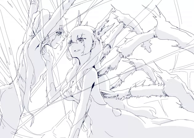 Strung Up by spiderbutt_