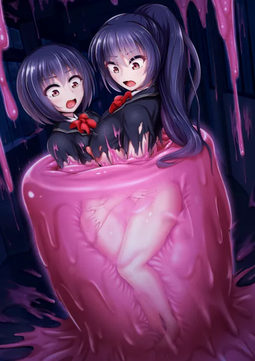 Stuck in Goo (monme) by A_Manatee