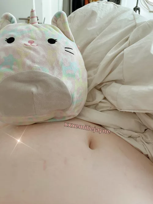 stuffies and tummies! by welcometotheworld77