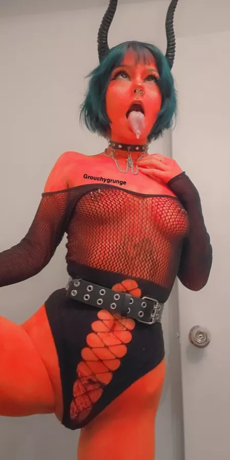 Succubus ahegao by littlegrouchy