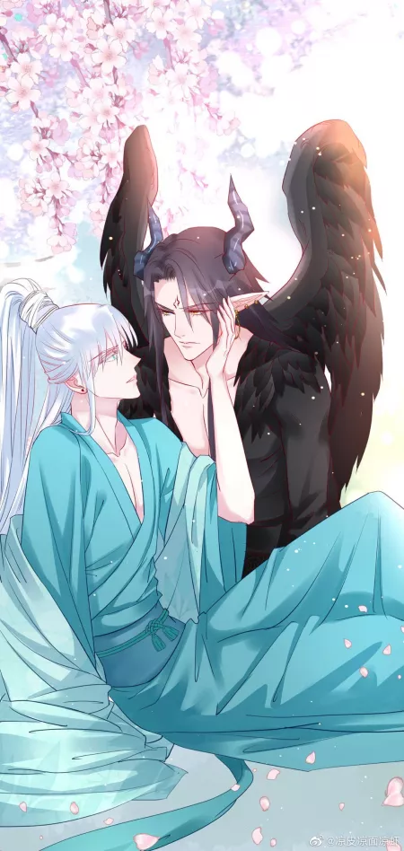 Such a beautiful art style for a webtoon. Still top tier to me (Devil Wants to Hug) by Killer_KitsuneXIII