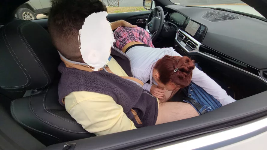 Such a hot day, breaking in the new Car! I love Freshly Delivered Sausage! (f) 46 (m) by bcflyers2016