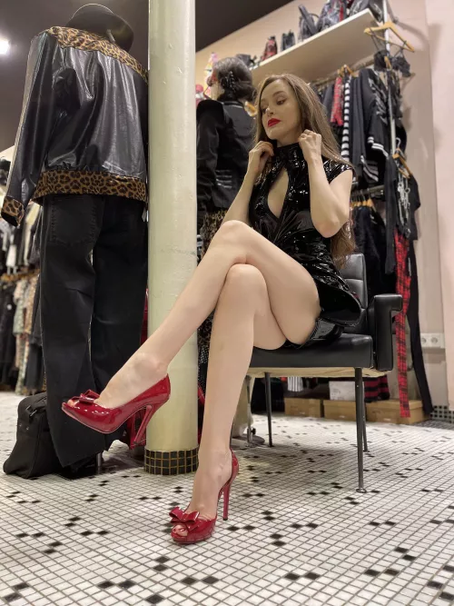 Such a shiny dress [f] by tatsianapaulava