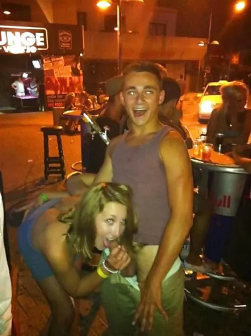 Sucking cock in public posted by throwaway-boy