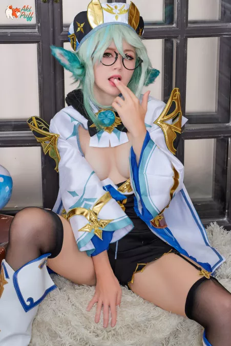 Sucrose & Genshin impact by Aki Puff by aki_puff