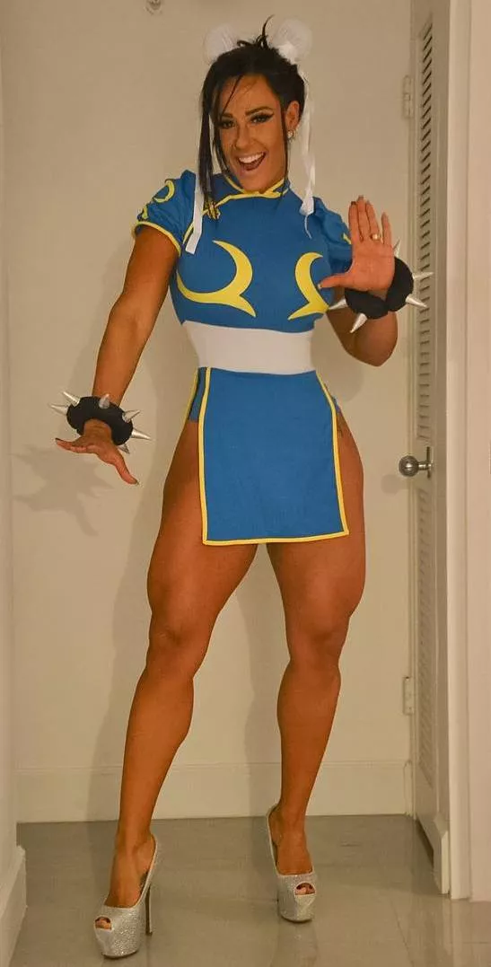 Sue Lasmar as Chun Li. posted by zelmeh0