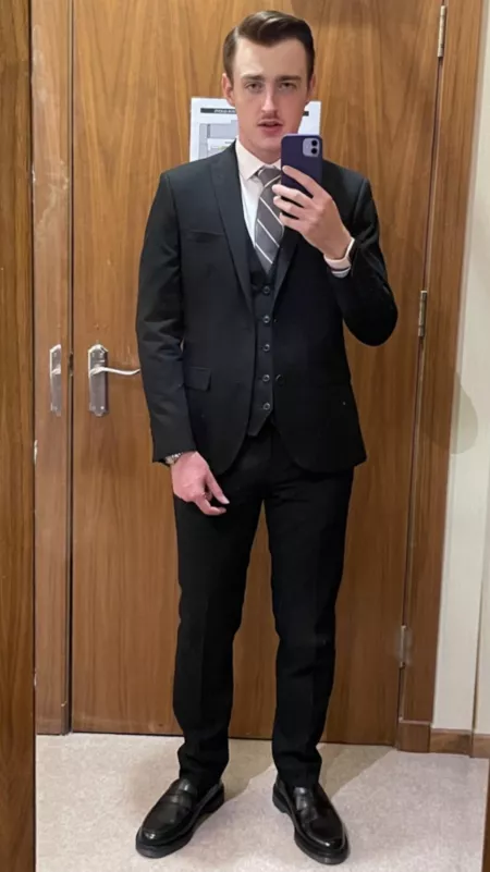 Suited up by hankyhoney