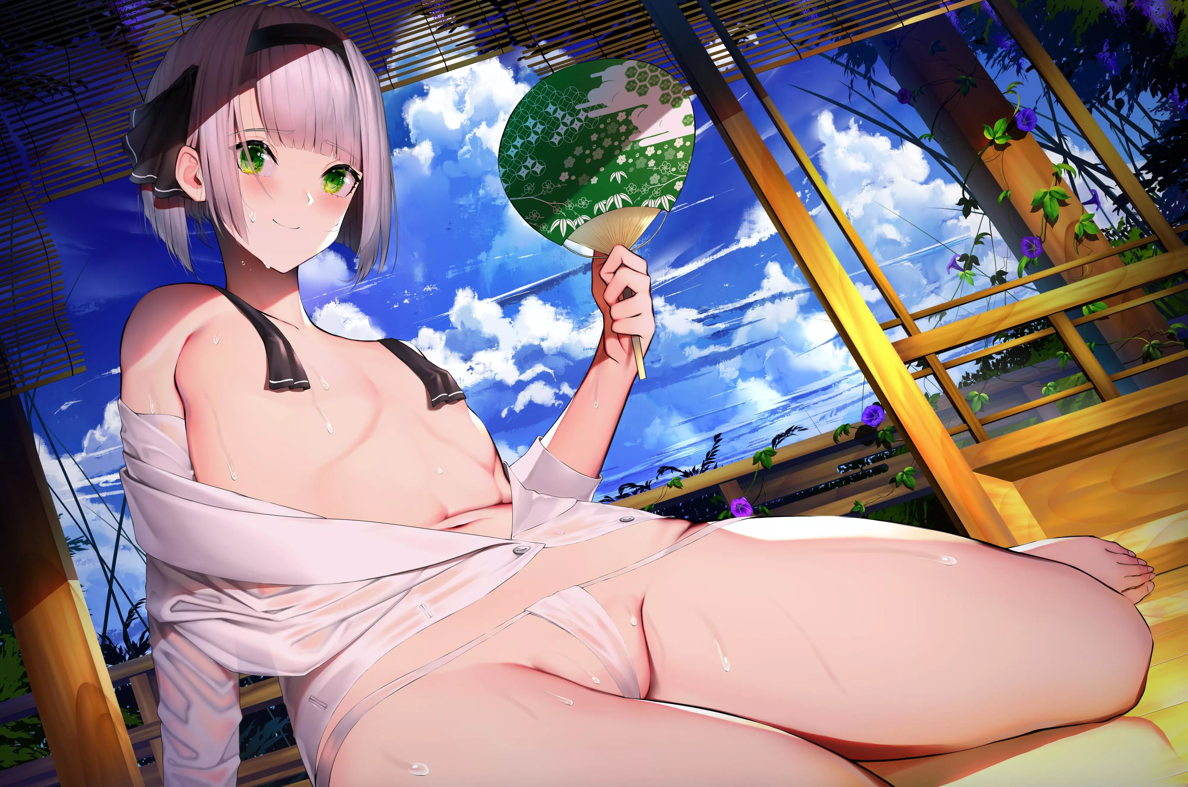 Summer Heat with Youmu [Nudity] posted by NitroxTouhou