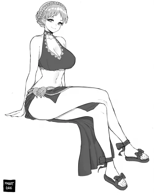 Summer Marianne (By @Norman_Maggot) [Commission] by AegisDriver626