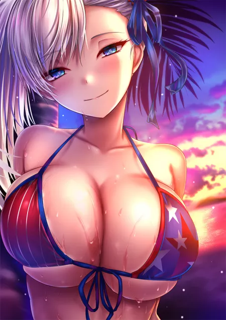 Summer Musashi by CheetahSperm18