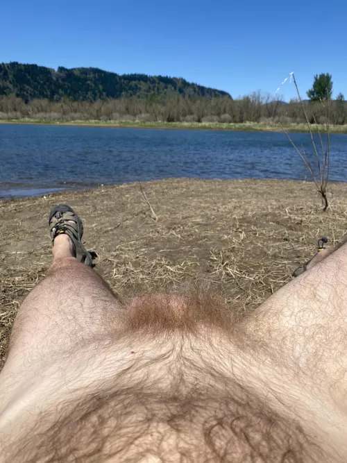 Summertime pubes by ectoscruff