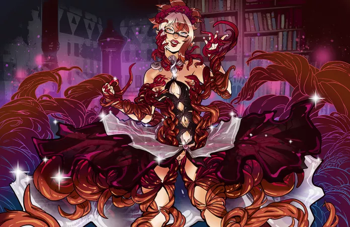 Summon by Abysmal0 (female) by Vxwolf1