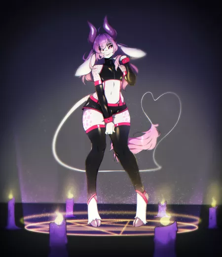 Summon succubus (art by suelix) by courier5995