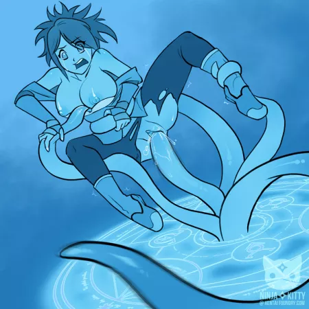 Summoning gone wrong (NinjaKitty) [Tales of Symphonia] by EnigmusPrime