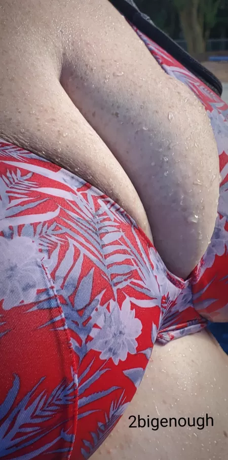 Sun freckles on the boobs by 2bigenough