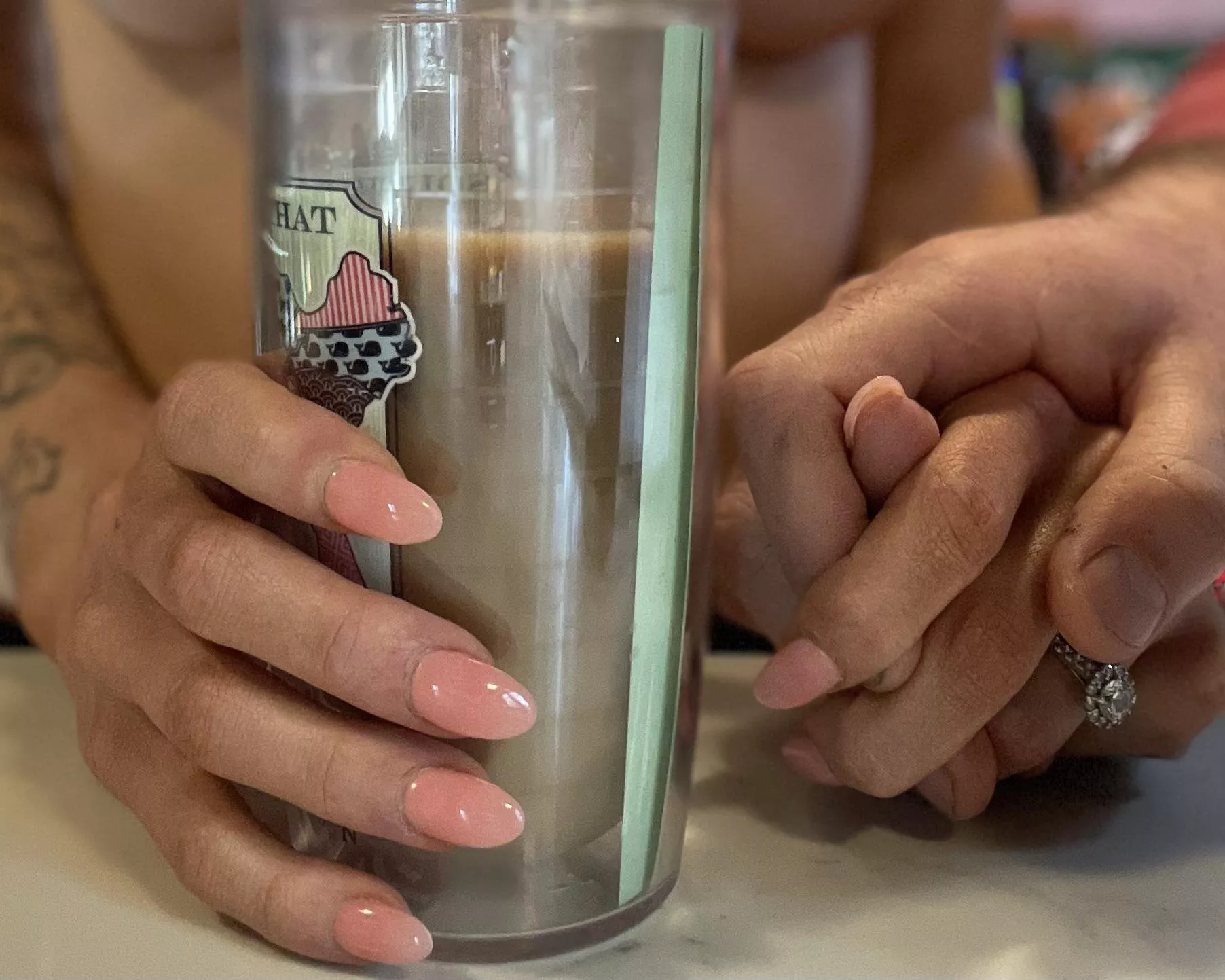 Sunday morning coffee hits different when you’re telling your hubby about yesterday’s sexcapdes 😉 posted by [deleted]