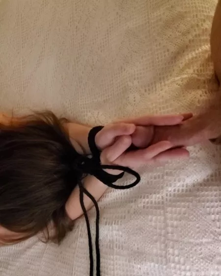 Sunday Worship Service: Gratitude continues as her bound hands touch my cock. She understands that all good things come through me. by LovingDominance