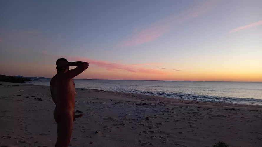 Sunset boner beach by nakedbodyworld