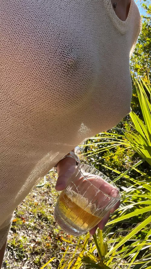 Super Bowl party! 🏈🥃 by Bikinimeg