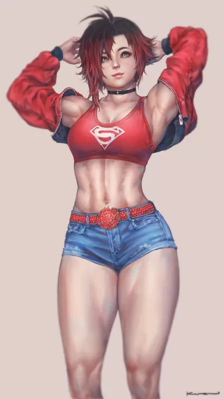 Super Ruby (Kuon) [RWBY] by Kuro-Oji