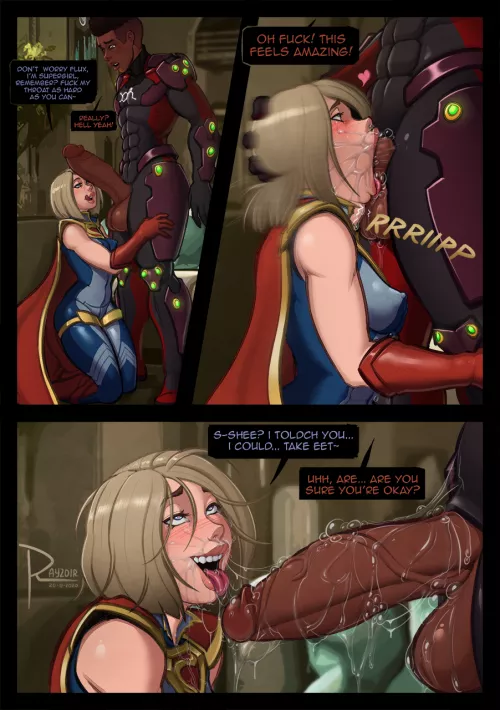 Super Succ 🍆 (Rayzoir) [DC, Supergirl] by Flappabill