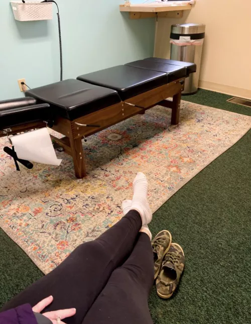 Super sweaty and stinky! Needed to air them out. Wanna sniff?? by sweetsavanna89