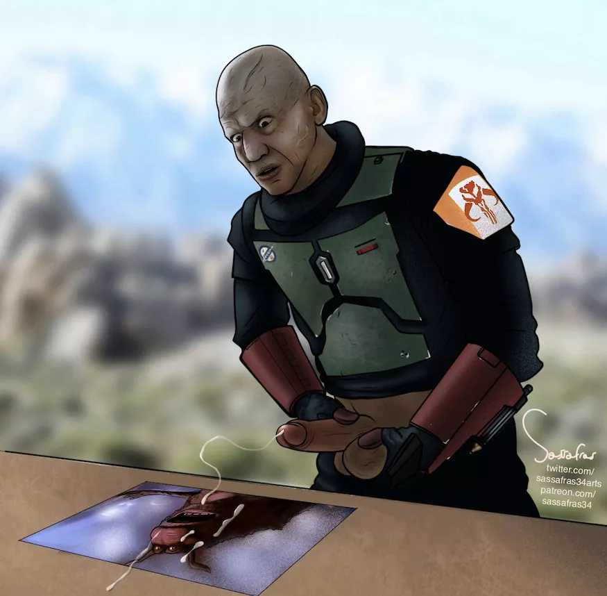 Superior Boba Fett Tributes His Love (Sassafras) posted by Sassafras34Arts