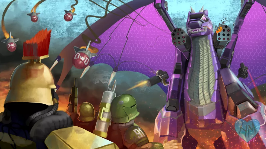 Suprise Attack Art By: Me by HearterMobs