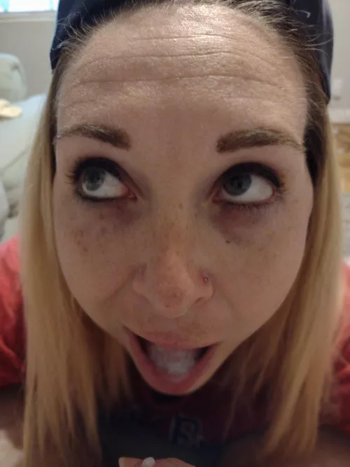 Swallow or spit? by Zagaca2017