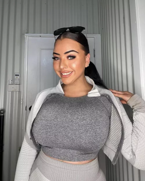 Sweater can’t contain them by Bootyywarrior69