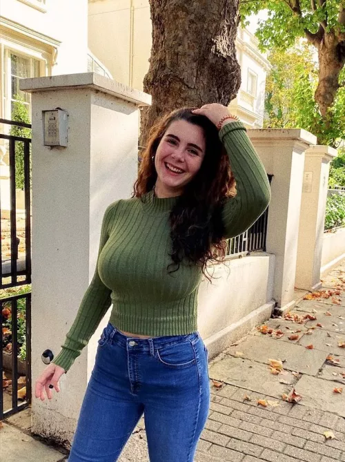 Sweater can't hide that by sensitivemilkshake