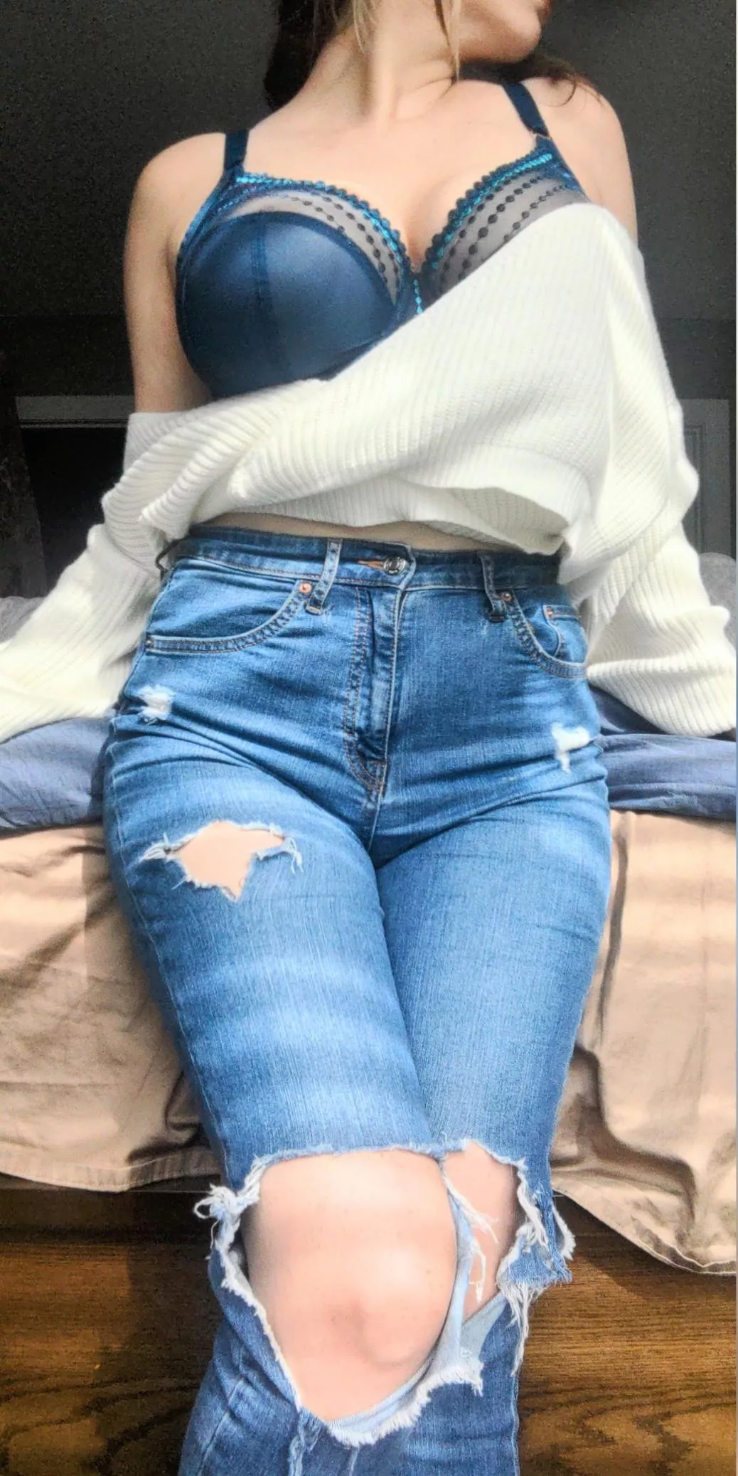 Sweater weather got me all excited posted by AdelaideStrange