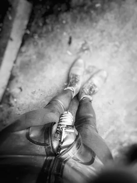 sweating it out in my cell by lockeddommed