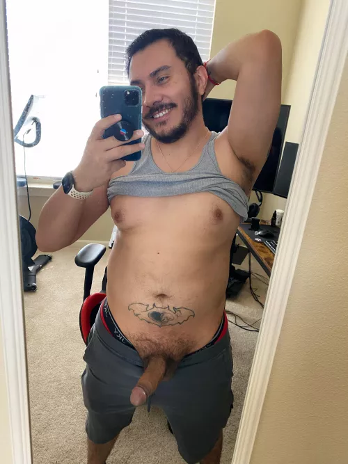 Sweaty and musky after a workout 😈 by rwolfe07